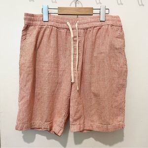 BANANA REPUBLIC 9” easy shorts medium salmon pink orange